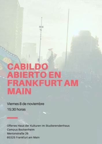 Afiche 2019-11-08 Alemania Frankfurt
